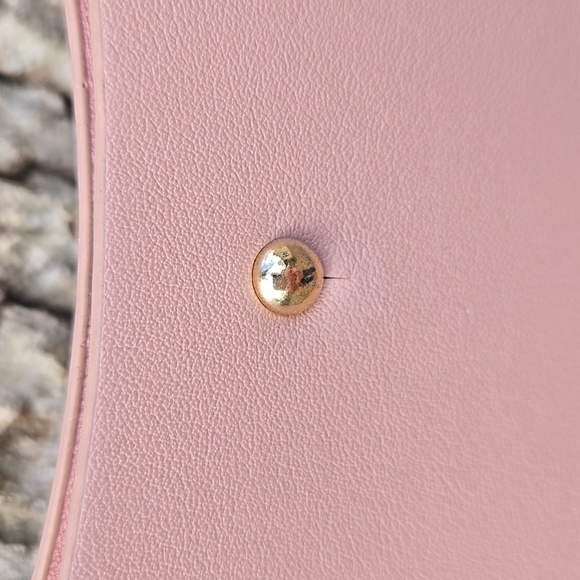 SAMARA Peony Pink Vegan Leather Crossbody Bag. Like New! - Picture 4 of 9